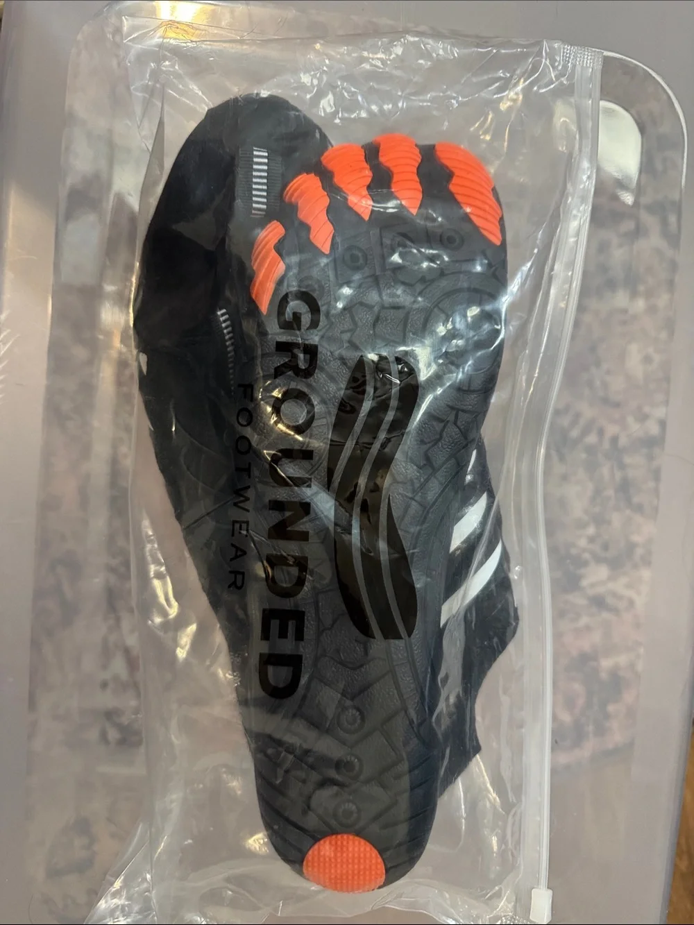 Grounded Men's Black Performance Footwear